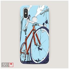 Чехол Пластиковый Xiaomi Mi 8 Хобби велосипед 10 Case Place