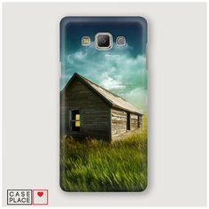 Чехол Пластиковый Samsung Galaxy A3 Домик в поле Case Place