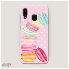 Чехол Пластиковый Samsung Galaxy A30 Пирамидка макарони Case Place