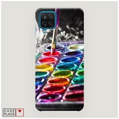 Чехол Пластиковый Samsung Galaxy A12 Палитра красок Case Place
