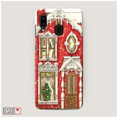 Чехол Пластиковый Samsung Galaxy A20 Пряничный домик Case Place