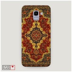 Чехол Пластиковый Samsung Galaxy J6 2018 Ковер Case Place