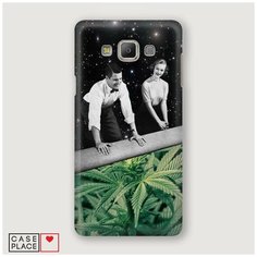 Чехол Пластиковый Samsung Galaxy A7 Ковер самокрут Case Place