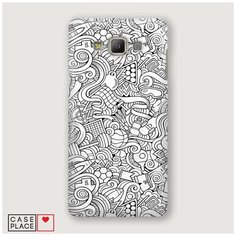 Чехол Пластиковый Samsung Galaxy A7 Бильярдная мозаика Case Place