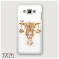 Чехол Пластиковый Samsung Galaxy A7 Весы прическа Case Place