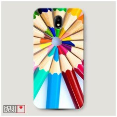 Чехол Пластиковый Samsung Galaxy J5 2017 Цветные карандаши Case Place