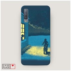 Чехол Пластиковый Samsung Galaxy A7 2018 Хобби велосипед 5 Case Place