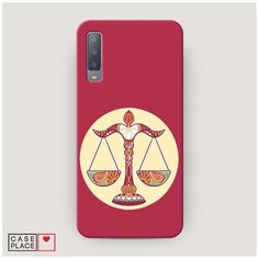 Чехол Пластиковый Samsung Galaxy A7 2018 Весы Case Place
