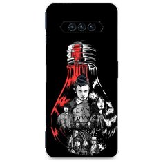 Силиконовый чехол "Черная лампочка" на Xiaomi Black Shark 4 / Сяоми Блэк Шарк 4 Case Place