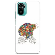 Пластиковый чехол "Хобби велосипед 8" на Xiaomi Redmi Note 10 / Сяоми Редми Нот 10 Case Place