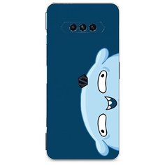 Силиконовый чехол "Подушка синий фон" на Xiaomi Black Shark 4 / Сяоми Блэк Шарк 4 Case Place