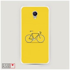 Силиконовый чехол "Хобби велосипед 1" на Meizu M5 Note / Мейзу М5 Нот Case Place