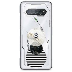 Силиконовый чехол "Пирамида из кругов" на Xiaomi Black Shark 4S Pro / Сяоми Блэк Шарк 4S Про Case Place