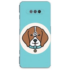 Силиконовый чехол "Собака в ошейнике" на Xiaomi Black Shark 4S / Сяоми Блэк Шарк 4S Case Place