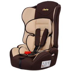 Автокресло группа 1/2/3 (9-36 кг) Еду-еду KS 545 Lux, коричневый