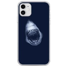 Силиконовый чехол "Пасть акулы" на Apple iPhone 11 / Айфон 11 Case Place