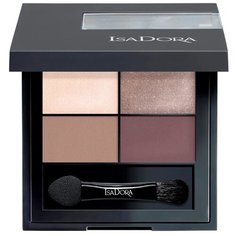 IsaDora Мини-палетка теней для век Eye shadow quartet 08 chic neutrals