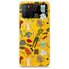 Силиконовый чехол "Модный гардероб" на Xiaomi Poco M3 / Сяоми Поко М3 Case Place
