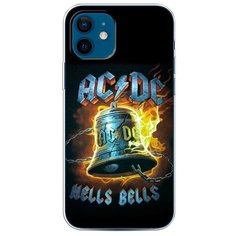 Силиконовый чехол "Альбом Hells Bells" на Apple iPhone 12 / Айфон 12 Case Place