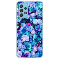 Силиконовый чехол "Цветочный ковер" на Samsung Galaxy A52 / Самсунг Галакси А52 Case Place
