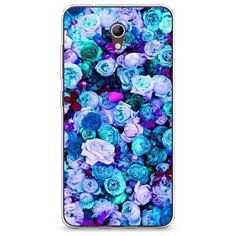 Силиконовый чехол "Цветочный ковер" на ZTE ZTE Blade A510 / ЗТЕ Блейд А510 Case Place