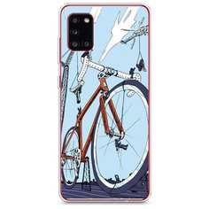 Силиконовый чехол "Хобби велосипед 10" на Samsung Galaxy A31 / Самсунг Галакси А31 Case Place