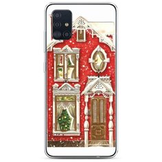 Силиконовый чехол "Пряничный домик" на Samsung Galaxy A51 / Самсунг Гэлакси А51 Case Place