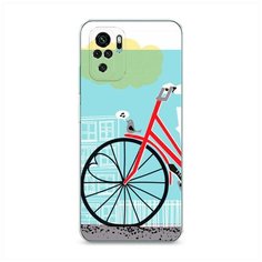 Силиконовый чехол "Хобби велосипед 9" на Xiaomi Redmi Note 10S / Сяоми Редми Нот 10S Case Place
