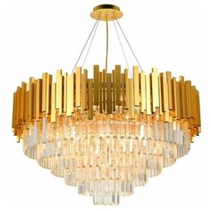 Подвесная люстра Natali Kovaltseva VERTIGO 81440/12C GOLD 40W Золото