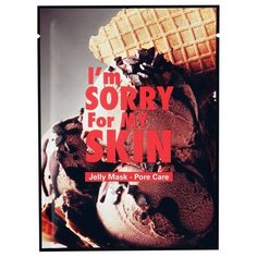 Im Sorry For My Skin Маска для лица тканево-гелевая для сужения пор - Jelly mask-pore care, 33 мл Ultru