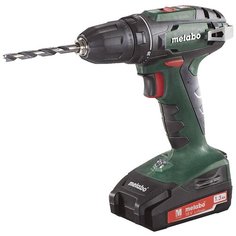 Аккумуляторная дрель-шуруповерт Metabo BS 18 10мм 1.3Ah x2 Case