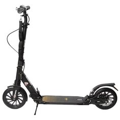 Самокат 2-х колесный ALFA SPORT AS-1014b, черный