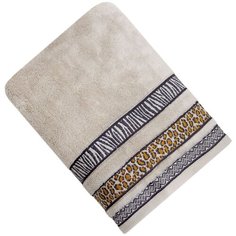 Полотенце наоми бежевое Хлопок 100%, 70х140, Бежевый Tana
