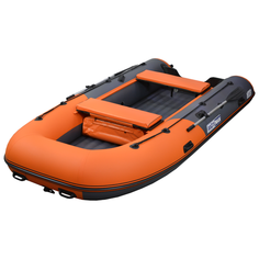 Boatsman НДНД лодка BT380A графитово- оранжевый