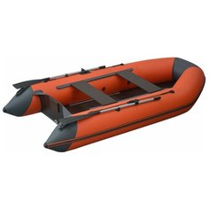 Надувная лодка Flinc FT340К оранжево-графитовый