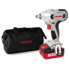 CROWN Аккумуляторный ударный гайковерт CROWN CT22015HX-4 TB