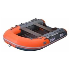 Надувная лодка BoatsMan BT365SK графитово- оранжевый