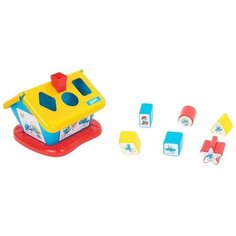 Сортер Полесье Смурфики Логический домик 64417/64424/64431