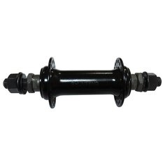 Велосипедная втулка Shunfeng MTB передняя стальная 3/8x14Gx36Hx100x140 на гайках чёрная TBS