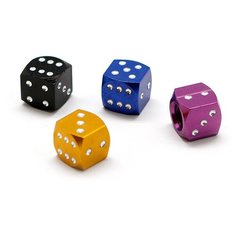 Колпачок на A/V ал. "игральные кости", цвета в ассортименте TBS