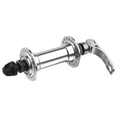 Велосипедная втулка Shunfeng MTB передняя алюминиевая 3/8x14Gx36Hx100x108 с эксцентриком серебристая TBS