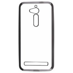 Чехол для ASUS ZenFone Go ZB500KG skinBOX 4People silicone chrome border case серебристый