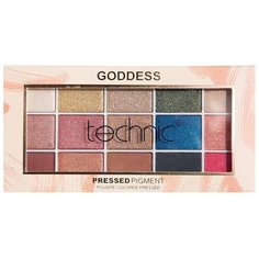 Technic Палетка теней для век Pressed pigments 15 color Goddess