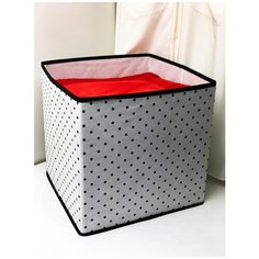 Коробка-куб для хранения вещей «Eco White», белый, 30 х 30 х 30 см Homsu
