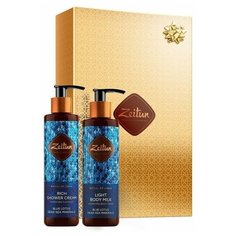 Zeitun Подарочный набор "Экспресс-ритуал увлажнения" с минералами Мертвого моря: молочко и крем для тела Зейтун