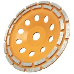 Чашка 180 мм алмазная зачистная Двухрядная вихрь