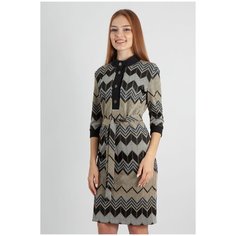 Платье Chateau Fleur Лантель размер 50, серый