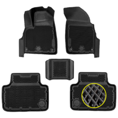 Коврик Audi Q 8 (2018-2021) Premium ("EVA 3D") cалон Delform