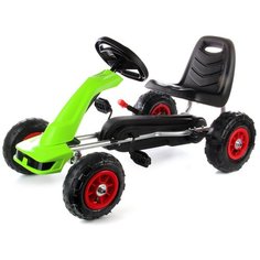 Веломобиль Veld Co Гонка 112187, зелeный