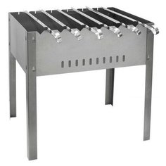 Мангал FORESTER EXPERT с решетками гриль и 6 шампуров